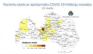 Apstiptināti 180 saslimšanas gadījumi ar COVID-19