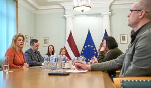 Ministru prezidente Evika Siliņa stāsta par aktualitātēm