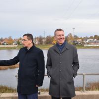 Valsts prezidents Edgars Rinkēvičs apmeklē Jēkabpils novadu