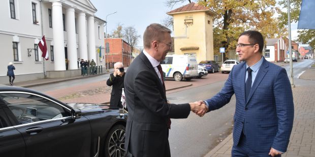 Президент страны Э.Ринкевич посетил Екабпилсcкий край (фотогалерея)