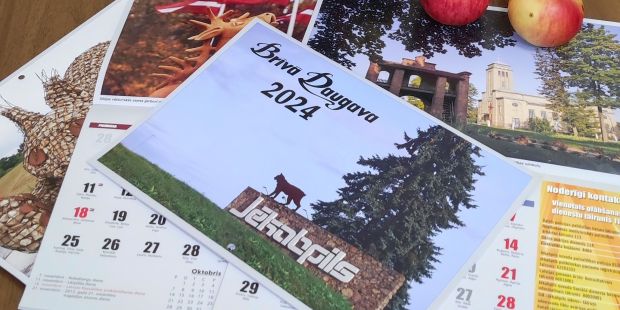Вышел календарь газеты «Brīvā Daugava»